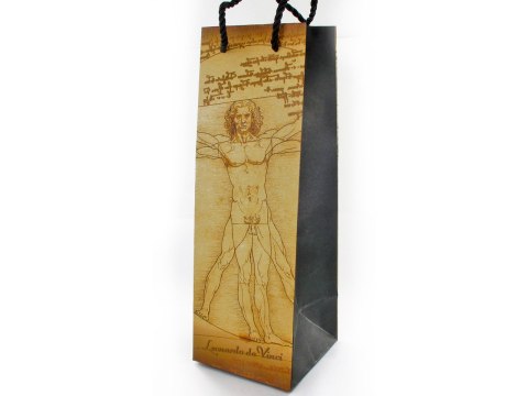 Torba - L.Da Vinci - Człowiek Witruwiański 35x15x15 CARMANI