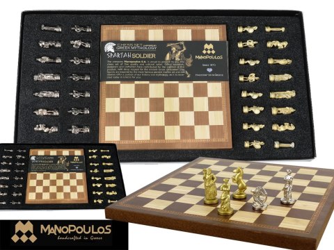 Szachy - Soldier Chess set Manopoulos G & j Gp