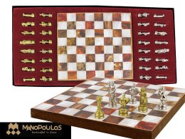 Szachy - Soldier Chess set Manopoulos G & j Gp