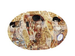 Talerz dekoracyjny - G. Klimt, 3 części CARMANI