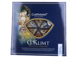 Talerz dekoracyjny - G. Klimt, 6 części (mix 6 wzorów) CARMANI