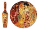 Talerz deserowy z łopatką - G.Klimt, Adela śr.30cm CARMANI