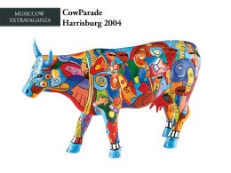 CowParade Harrisburg 2004, Music - Cow, autor: Orphelia M. Chamblis HANIPOL