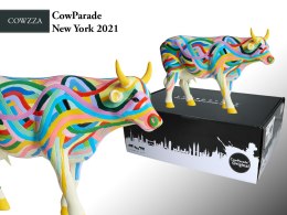 CowParade New York 2021, Cowzza, autor: Chiaozza. HANIPOL