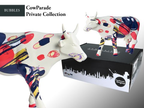 CowParade Privet Collection, Bubbles, autor: Peio Cauchefert. HANIPOL