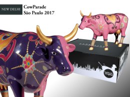 CowParade Sao Paulo 2017, New Delhi, autor: Marcia Aftimus. HANIPOL