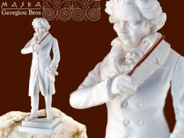 Beethoven -alabaster grecki MASKA