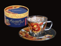 Filiżanka espresso - V. Van Gogh. Słoneczniki (CARMANI) CARMANI