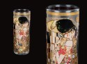 Kieliszek do wódki - G. Klimt. Pocałunek (CARMANI) + komplet 4 podkładek korkowych CARMANI