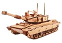 DREWNIANE PUZZLE 3D MILITARIA CZOŁG M1 ABRAMS TANK DIY 8+