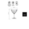 Kieliszek do martini Classic Cocktails Vintage, 250ml RONA