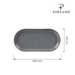 Półmisek owalny Stone 320x200 mm Porland