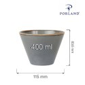 Miska stożkowa Stone 400 ml Porland