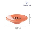 Talerz na stopie Amber 260 mm Porland