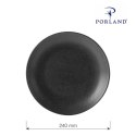 Talerz płytki Coal 240 mm Porland