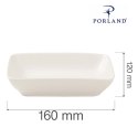 Półmisek do przystawek Dove 160x120 mm Porland