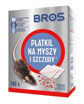 Trutka Płatki na Myszy i Szczury 100g BROS (R) BROS