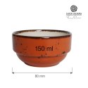 Miska sztaplowana Dahlia 80 mm, 150 ml Fine Dine