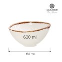 Miska Vanilla 150 mm, 500 ml Fine Dine