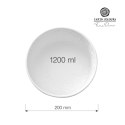 Miska płytka Nordic, 200 mm, 1200 ml Fine Dine