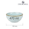 Miska Stonecast Duck Egg Blue 470 ml, 132 mm Churchill