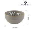 Miska sztaplowana Stonecast Grey 115x(H)55 360 ml Churchill