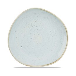 Talerz płytki o organicznym kształcie Stonecast Duck Egg Blu 210 mm Churchill