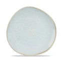 Talerz płytki o organicznym kształcie Stonecast Duck Egg Blu 286 mm Churchill