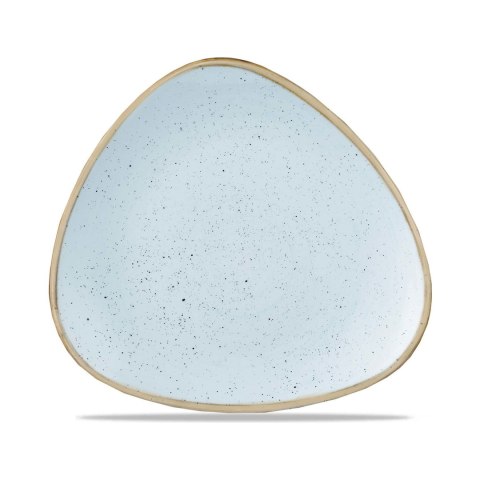 Talerz trójkątny Stonecast Duck Egg Blue 229 mm Churchill