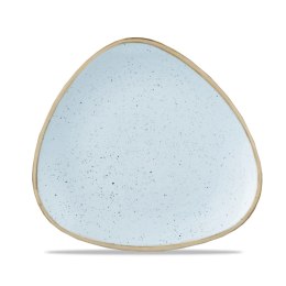 Talerz trójkątny Stonecast Duck Egg Blue 265 mm Churchill