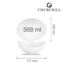 Misa bufetowa Alchemy Moonstone o wym. 177x132 mm, 568 ml Churchill