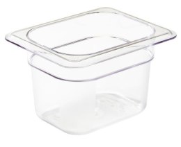 Pojemnik z poliwęglanu Camwear GN 1/8, 0,7 l, o wym. 161x132x65 mm, Cambro CAMBRO