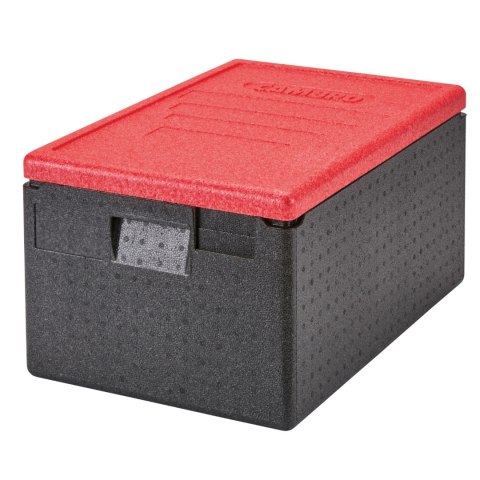 Pokrywa do pojemników termoizolacyjnych CAM GOBOX czerwona o wym. 600x400x34 mm, Cambro CAMBRO