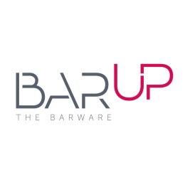 Nalewak barmański kolor czerwony - zestaw 4 szt., Bar Up Bar Up