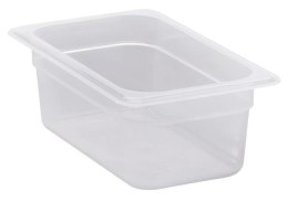 Pojemnik z polipropylenu GN 1/4, 2,5 l, o wym. 265x162x100 mm, Cambro CAMBRO