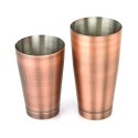 Shaker Boston 2-częściowy typu TIN&TIN antyczna miedź 700 ml + 500 ml BarFly