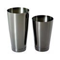 Shaker Boston 2-częściowy typu TIN&TIN czarny połysk 700 ml + 500 ml BarFly