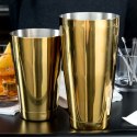 Shaker Boston 2-częściowy typu TIN&TIN złoty 700 ml + 500 ml BarFly