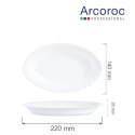 Rawierka Trianon 220x140 mm, h - 28 mm Arcoroc