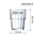 Szklanka niska Norvege 200 ml (stary kod: 60024) Arcoroc