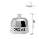 Cukiernica z pokrywką Salam Blanc, 280 ml Degrenne