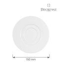 Spodek Empileo Cafeterie Blanc, 150 mm Degrenne