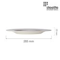 Talerz Gourmet z dużym rantem Willow Mist 285 mm Steelite