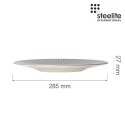 Talerz Gourmet ze średnim rantem Willow Mist 285 mm Steelite