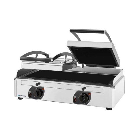 Witoceramiczny Podwójny Grill Kontaktowy Barmatic - FLAT & FLAT Barmatic