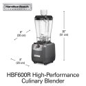 Blender kuchenny Expeditor HBF600R-CE 1,8l, Hamilton Beach Commercial Hamilton Beach Commercial