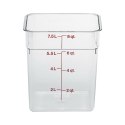 Pojemnik z poliwęglanu Cambro Camwear 7,6 l 215x215x230 mm CAMBRO