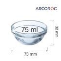 Salaterka Empilable 75 ml (Stary kod 10018) Arcoroc