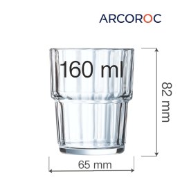 Szklanka niska Norvege 160 ml (Stary kod: 60026) Arcoroc