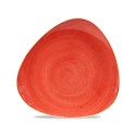 Talerz trójkątny Stonecast Berry Red 265 mm Churchill